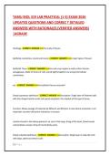 TAMU BIOL 319 COHN EXAM 2026 TEST BANK QUESTIONS 