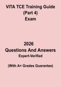VITA TCE Training Guide 2026 &lpar;Part 4&rpar; &ndash; IRS Volunteer Tax Certification Study Guide
