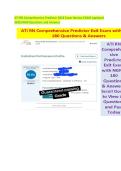 ATI RN Comprehensive Predictor 2023 Exam Review EXAM &lpar;updated  2026&rpar; NGN Questions and Answers