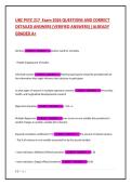 UBC PSYC 217 Exam 2026 QUESTIONS AND CORRECT