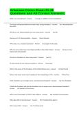 Arkansas Civics Exam 21-40 Questions and All Correct Answers&period;