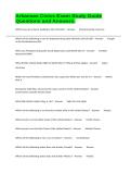 Arkansas Civics Exam Study Guide Questions and Answers&period;