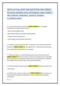 OPOTA ACTUAL EXAM 2026 QUESTIONS AND CORRECT