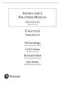 Calculus&colon; Early Transcendentals&comma; 3rd Edition &ndash; Briggs&comma; Cochran&comma; Gillett &ndash; Complete Instructor&rsquo;s Solutions Manual with Step-by-Step Answers &lpar;Ch&period; 1&ndash;17 &plus; Appendices&rpar;