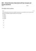 BOC &ndash; Clinical Chemistry Study Guide with Key Concepts and Practice Questions