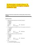 The Human Body in Health & Disease&comma; 7th Edition by Patton all chapters complete &lpar;verified A&plus; tips&rpar;&lowbar;compressed&period;pdf