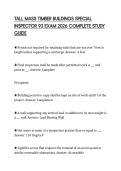 TALL MASS TIMBER BUILDINGS SPECIAL INSPECTOR 93 EXAM 2026 COMPLETE STUDY GUIDE