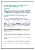 NYS EMT ACTUAL EXAM REVIEW 170 QUESTIONS AND  CORRECT ANSWERS 2026 LATEST TEST