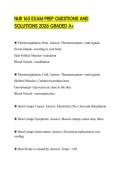 NUR 163 EXAM PREP QUESTIONS AND SOLUTIONS 2026 GRADED A&plus;