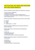 VATI PN ACTUAL TEST PAPER 2026 QUESTIONS WITH SOLUTIONS GRADED A&plus;
