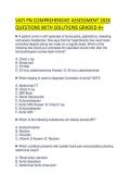 VATI PN COMPREHENSIVE ASSESSMENT 2026 QUESTIONS WITH SOLUTIONS GRADED A&plus;