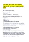 VATI PN EXAM REVIEW 2026 COMPLETE QUESTIONS AND SOLUTIONS GUARANTEED PASS