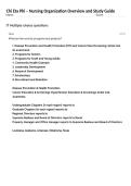 Chi Eta Phi &ndash; Nursing Organization Overview and Study Guide