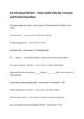 Sorority Exam Review &ndash; Study Guide with Key Concepts and Practice Questions