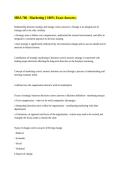 MBA 706 - Marketing &vert;&vert; 100&percnt; Exact Answers&period;