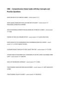MKC &ndash; Comprehensive Study Guide with Key Concepts and Practice Questions