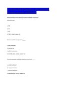 bushong final Question and answers already passed 2025&sol;2026