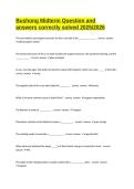 Bushong Midterm Question and answers correctly solved 2025&sol;2026