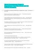 TDLR Cosmetology Rules & Regulations Test Questions and All Correct Answers&period;