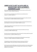 AMMO CDC-S Set A Volume 3 Questions with Correct Answers 2026 &vert; Complete Air Force CDC Study Guide &vert; Verified Exam Prep