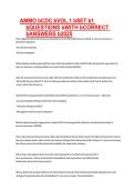AMMO CDC Vol&period; 1 Set 1 Questions with Correct Answers 2026 &vert; USAF Ammunition Systems CDC Exam Prep &vert; Complete Study Guide