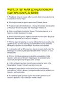 WGU C214 TEST PAPER 2026 QUESTIONS AND SOLUTIONS COMPLETE REVIEW