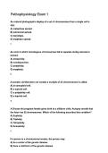 Pathophysiology Exam 1 &lpar;Latest 2026&sol;2027&rpar; Questions & Verified Answers&comma; Graded A&plus; - Cell Injury&comma; Inflammation&comma; Immunity&comma; Genetics&comma; Hypersensitivity&comma; Apoptosis&comma; Necrosis&comma; Neoplasia
