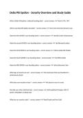Delta Phi Epsilon &ndash; Sorority Overview and Study Guide