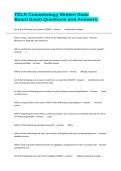 TDLR Cosmetology Written State Board Exam Questions and Answers&period;