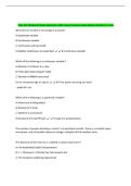 Phys 165 Module 10 Exam Questions with Correct Answers New Update 