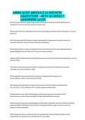 AMMO CDC Module 3 Review Questions with Correct Answers 2026 &vert; USAF Ammunition Systems CDC Exam Prep &vert; Complete Study Guide
