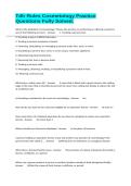 Tdlr Rules Cosmetology Practice Questions Fully Solved&period;