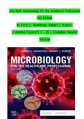 Test Bank Microbiology for the Healthcare Professional 3rd Edition By Karin C&period; VanMeter&comma; Robert J&period; Hubert &vert; Verified Chapter's 1 - 25 &vert; Complete Newest Version