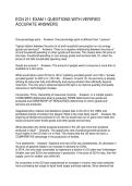 ECN 211 EXAM 1 QUESTIONS WITH VERIFIED ACCURATE ANSWERS