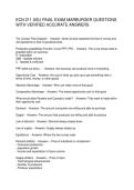 ECN 211 ASU FINAL EXAM MARBURGER QUESTIONS WITH VERIFIED ACCURATE ANSWERS