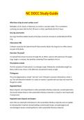 NC DOCC Complete Study Guide 2026&sol;2027 &vert; NORTH CAROLINA CORRECTIONAL OFFICER TRAINING &vert; VERIFIED QUESTIONS & ANSWERS