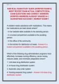 NAB RCAL EXAM STUDY GUIDE &vert;&vert;VERIFIED EXAM&excl;&excl;&excl;&vert;&vert;  MOST RECENT EXAM ACTUAL COMPLETE REAL  EXAM QUESTIONS AND CORRECT ANSWERS  &lpar;VERIFIED ANSWERS&rpar; ALREADY GRADED A&plus; &vert;  GUARANTEED SUCCESS&excl;&excl; &vert; NEWEST EXAM&excl;&excl;&excl;