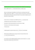 ROC-M Practice Exam Questions and Answers&vert; New Update