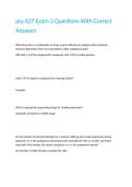 psy 627 Exam 3 Questions With Correct Answers&period;