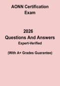 AONN Certification Exam PDF &vert; Oncology Nurse Navigator Practice Test & Study Guide