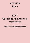 ACS LION Exam Questions PDF &vert; Trauma Training Practice Test & Study Guide