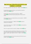 Hed 210 Exam UPDATED QUESTIONS AND  CORRECT ANSWERS