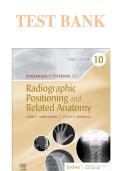 Radiographic Positioning and Procedures &ndash; 2026 &ndash; Latest Verified Complete Test Bank Questions and Answers for Chapters 1&ndash;20