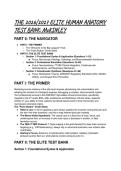 2026&sol;2027 Elite Human Anatomy Test Bank &vert; McKinley & Saladin 10th Ed &vert; UT Austin BIOL 446L