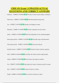 CHM 151 Exam 1 UPDATED ACTUAL  QUESTIONS AND CORRECT ANSWERS