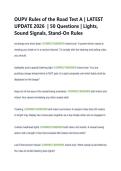 OUPV Rules of the Road Test A &vert; LATEST  UPDATE 2026  &vert; 50 Questions &vert; Lights&comma;  Sound Signals&comma; Stand-On Rules 