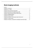 brain imaging methods &lpar;in het nederlands &plus; aantekeningen&rpar;