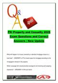 PSI Property & Casualty Insurance Exam Study Guide &ndash; INS 220 Insurance Licensing &ndash; Policy Provisions&comma; Liability & Coverage Principles &lpar;120 Questions&rpar;