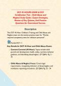 DCF 45 HOURS EXAM & DCF Certification Test - Child Abuse and Neglect Study Guide &vert; Expert Strategies&comma; Review of Key Quizzes&comma; And Practice Questions for Guaranteed Success&period; 