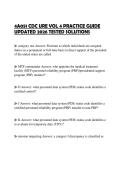 4A051 CDC URE VOL 4 PRACTICE GUIDE UPDATED 2026 TESTED SOLUTIONS